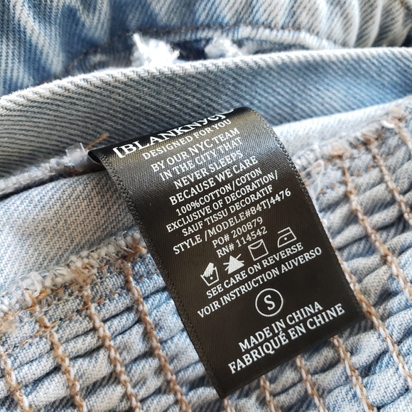 Embellished Denim Crop Top Size Small NEW! - Picture 12 of 14